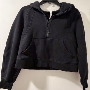 Lululemon Athletica Black Women's Half-Zip Hoodie